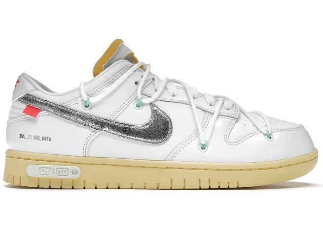 Nike Dunk Low Off White Lotto 01:50 