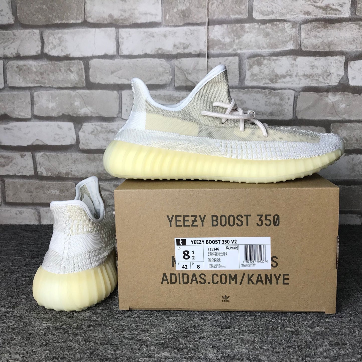 Adidas Yeezy Boost 350 V2 Natur