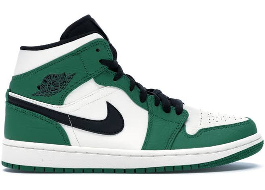 Jordan 1 Mid Verde Pino 