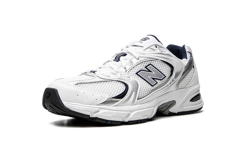 New Balance 530 White Silver Navy LAST PAIR READY FOR DELIVERY