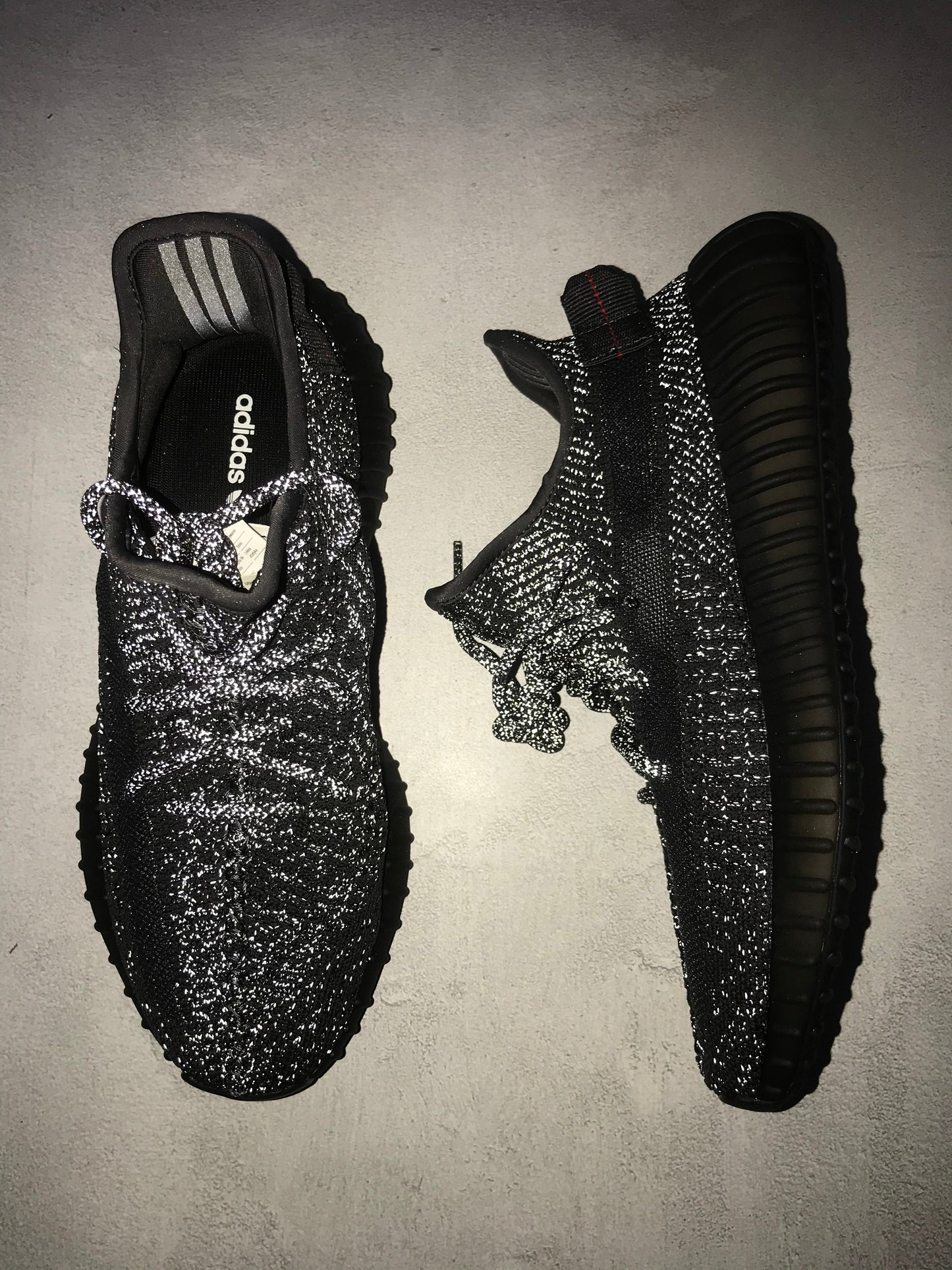 Adidas Yeezy Boost 350 V2 Static Black (Reflektierend)