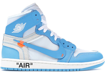 Jordan 1 Retro High Off-White Blu Università 