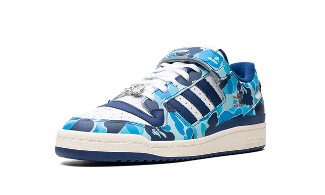 Adidas Forum 84 Low Bape 30th Anniversary Blue Camo