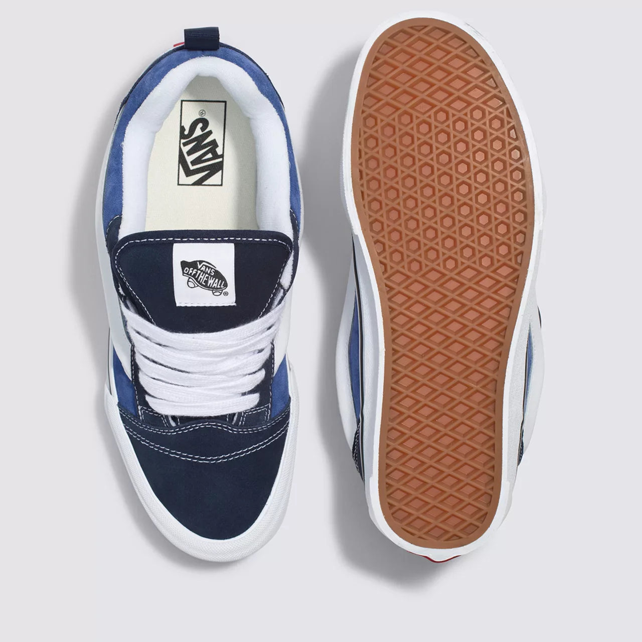 Vans Knu Skool Marineblau Weiß 