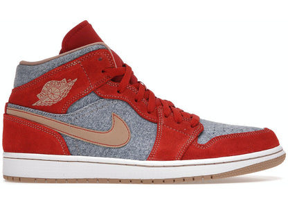 Jordan 1 Mid Denim Rot