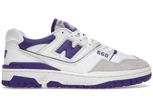 New Balance 550 Viola Bianco 