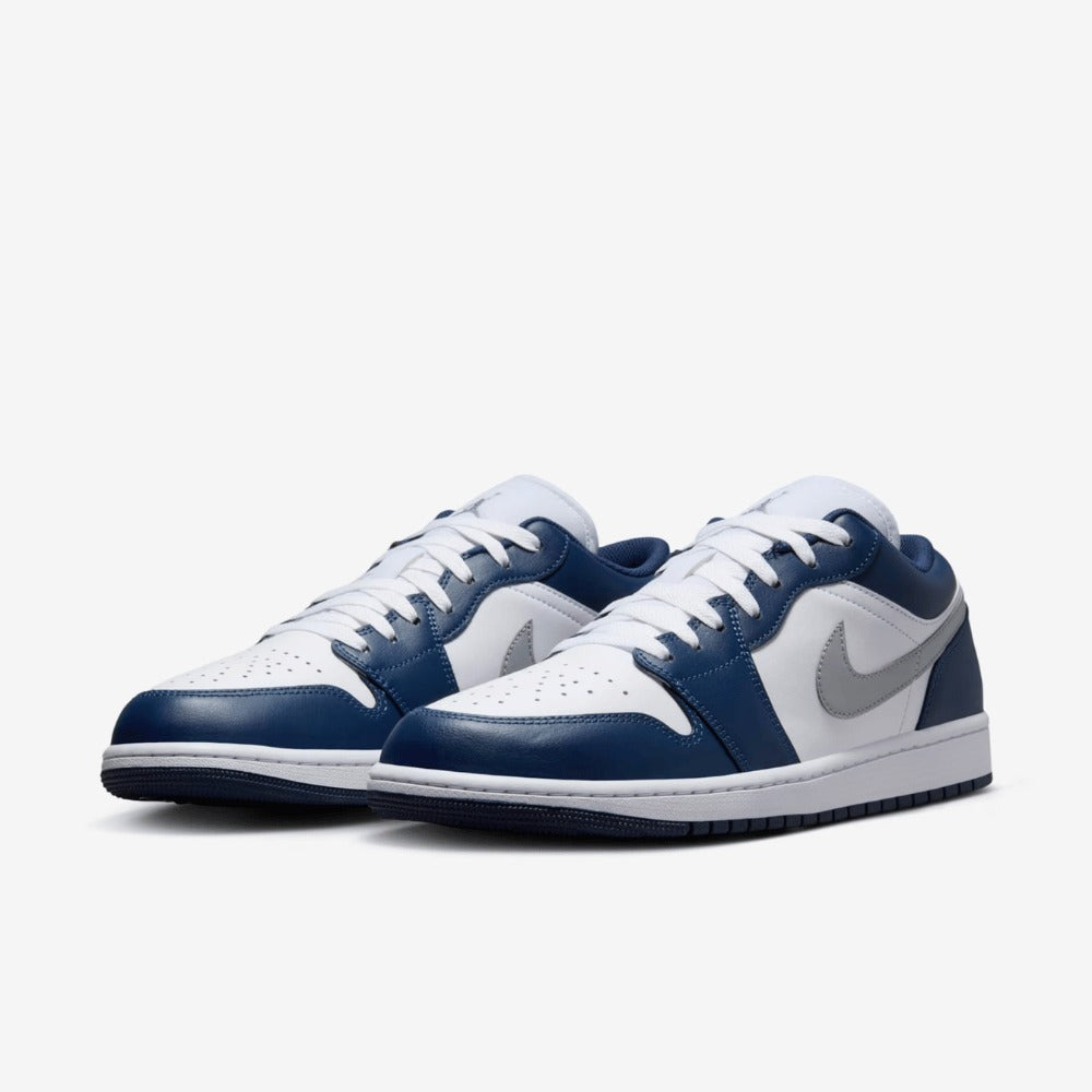 Jordan 1 Low Wolf Grau Mitternachtsmarine