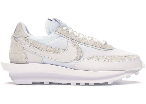 Nike Waffel Sacai Weißes Nylon