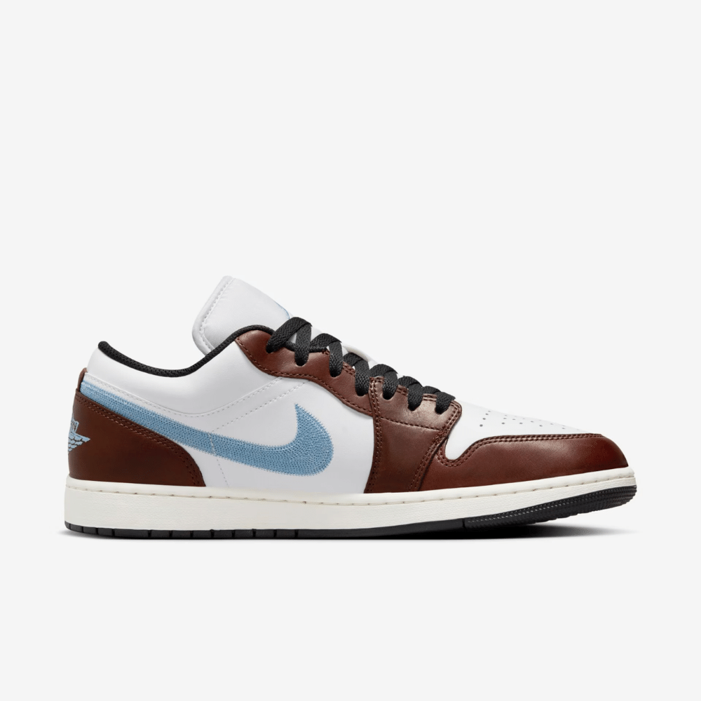 Jordan 1 Low Braun Blau Grau 