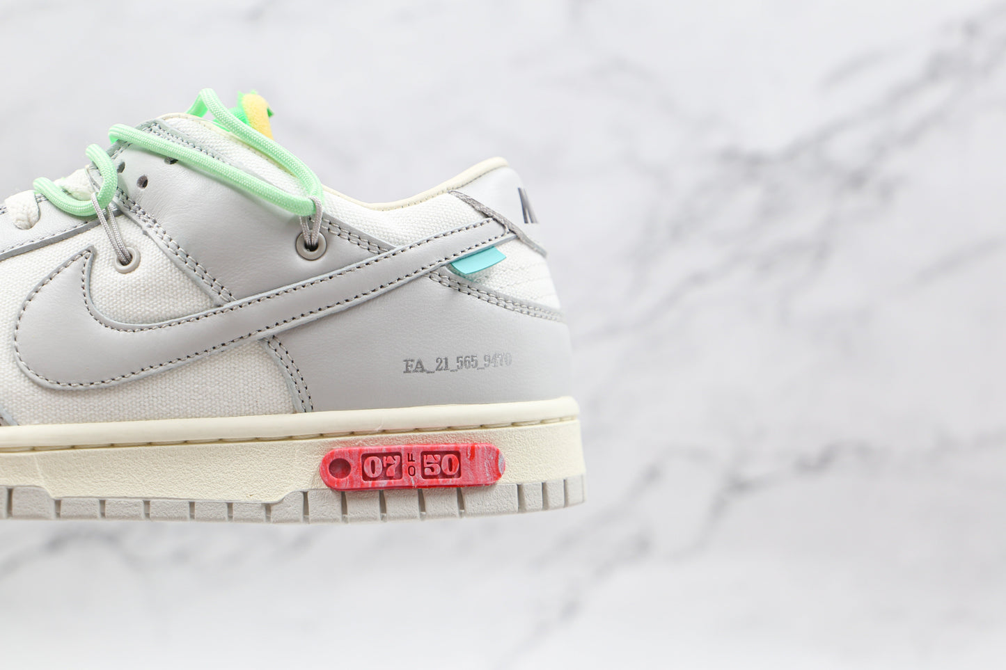 Nike Dunk Low Off White Los 07:50