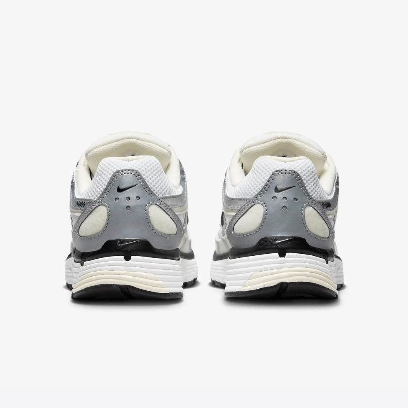 Nike P-6000 Coconut Milk White Metallic Silver