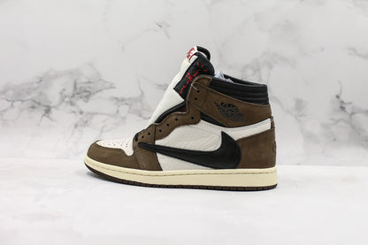 Jordan 1 Retro High Travis Scott Mokka 