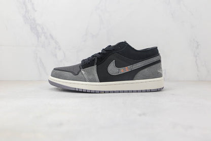 Jordan 1 Low Craft dentro e fuori nero 