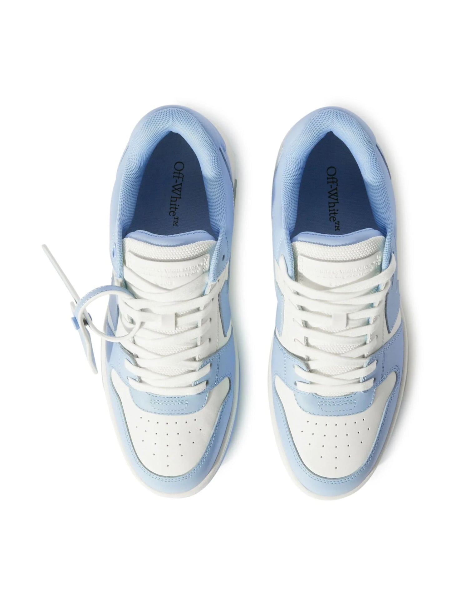 OFF-WHITE Out Of Office OOO Light Blue White