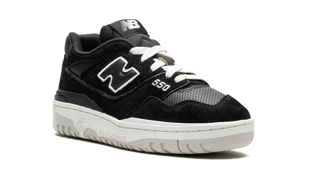 New Balance 550 Black Suede