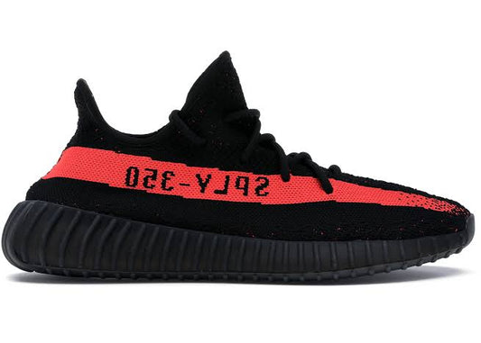 Adidas Yeezy Boost 350 V2 Kern Schwarz Rot 