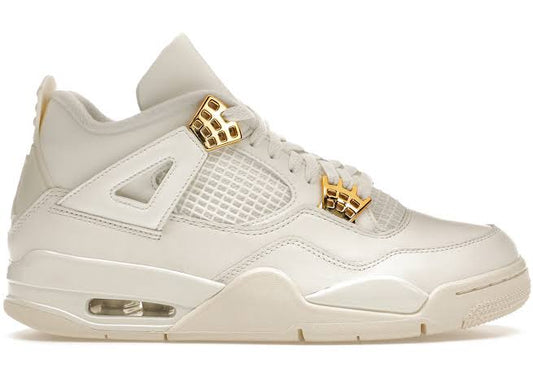 Jordan 4 Retro Oro metallizzato 