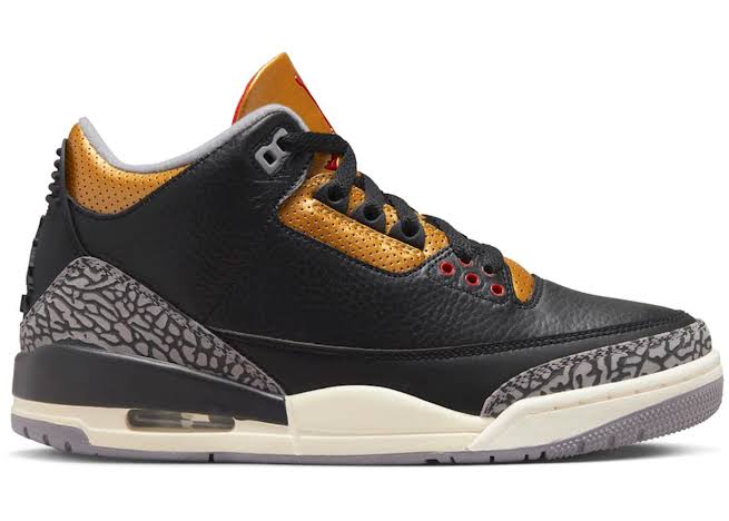 Jordan 3 Retro Cemento Oro 