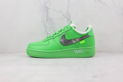 Nike Air Force 1 Low Off White Verde Chiaro Scintilla 