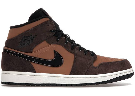 Jordan 1 Mid SE Cioccolato Fondente 