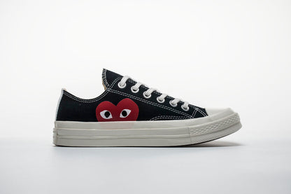 Converse Chuck Taylor All Star 70s Ox Comme des Garçons Play Schwarz