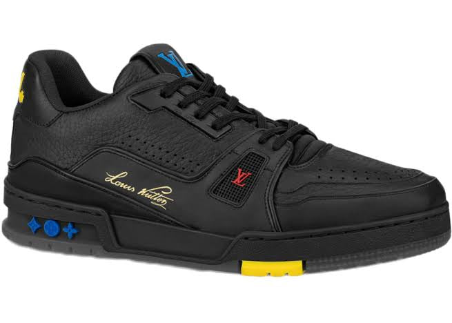 Louis Vuitton Trainer Nero Signature 