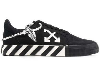 Off-White Vulc Low Schwarz Weiß Pfeil 