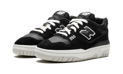 New Balance 550 Black Suede