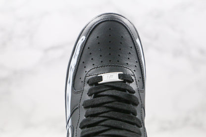 Nike Air Force 1 Schwarzes Skelett