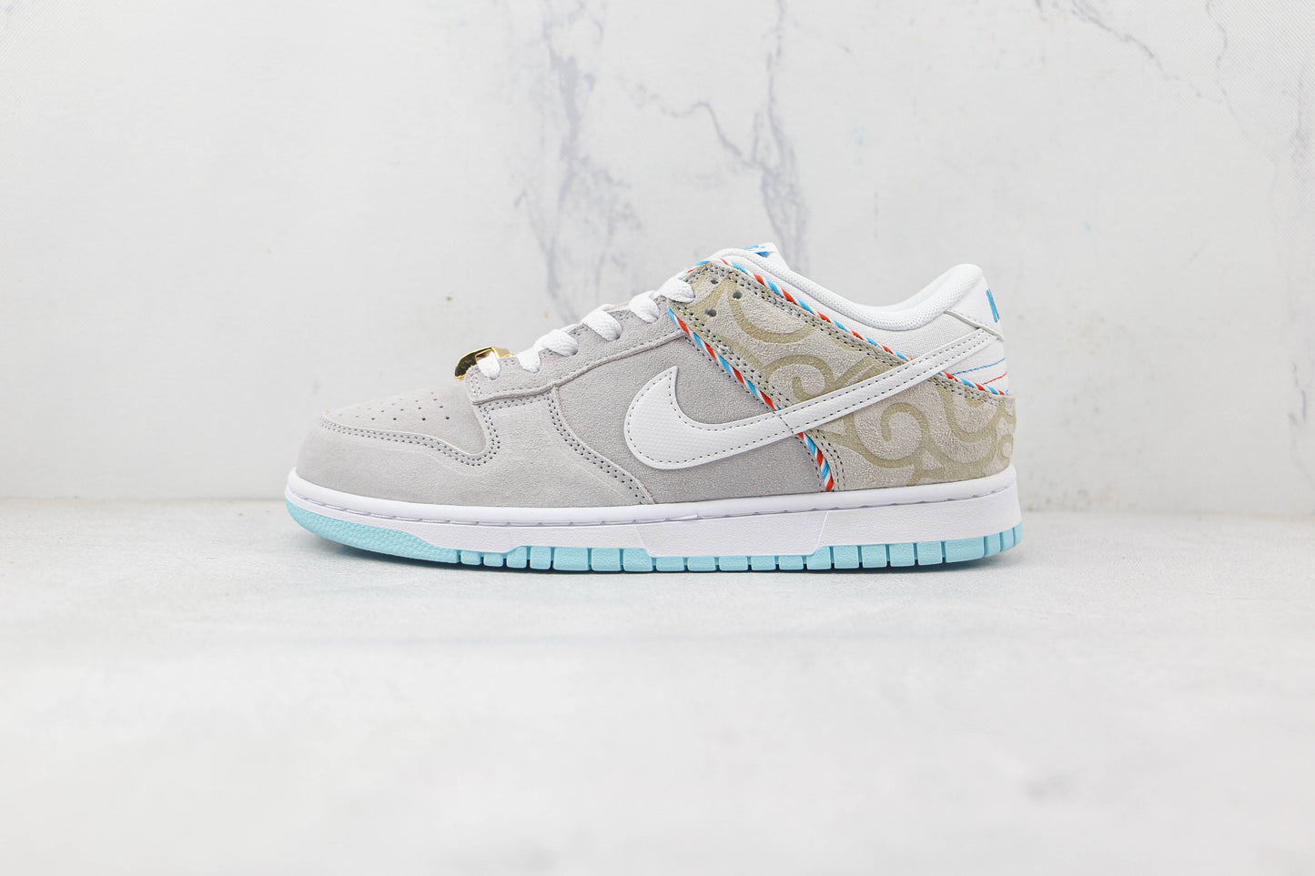 Nike Dunk Low Barber Shop Grigio 