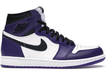 Jordan 1 Retro High Court Viola Bianco 