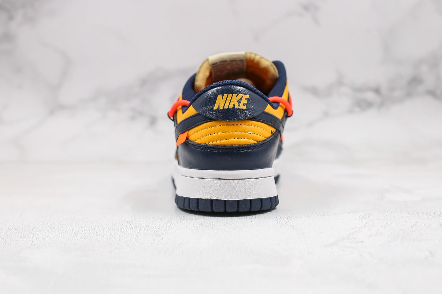 Nike Dunk Low Off-White University Gold Mindnight Marine