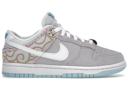 Nike Dunk Low Barber Shop Grigio 