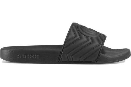 Gucci Matelasse  Slide Black