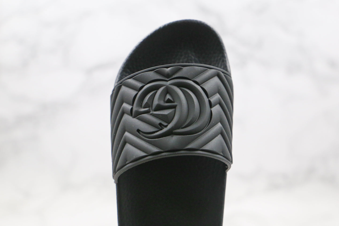 Gucci Matelasse  Slide Black