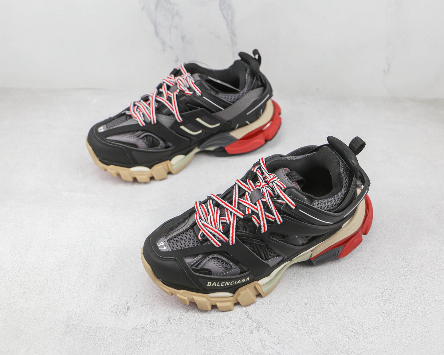 Balenciaga Track Nero Grigio Rosso