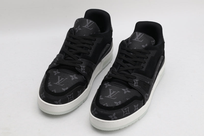 Louis Vuitton Sneaker Schwarzes Monogramm