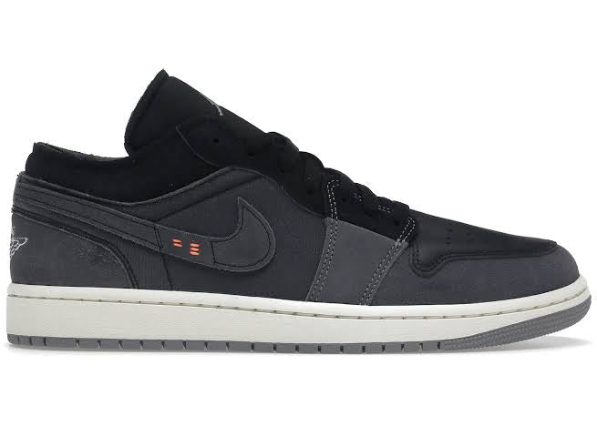 Jordan 1 Low Craft Inside Out Schwarz