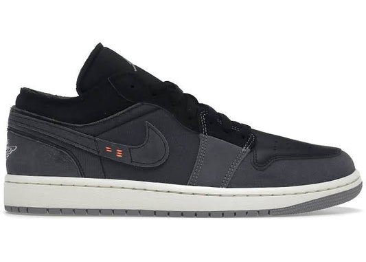 Jordan 1 Low Craft dentro e fuori nero 