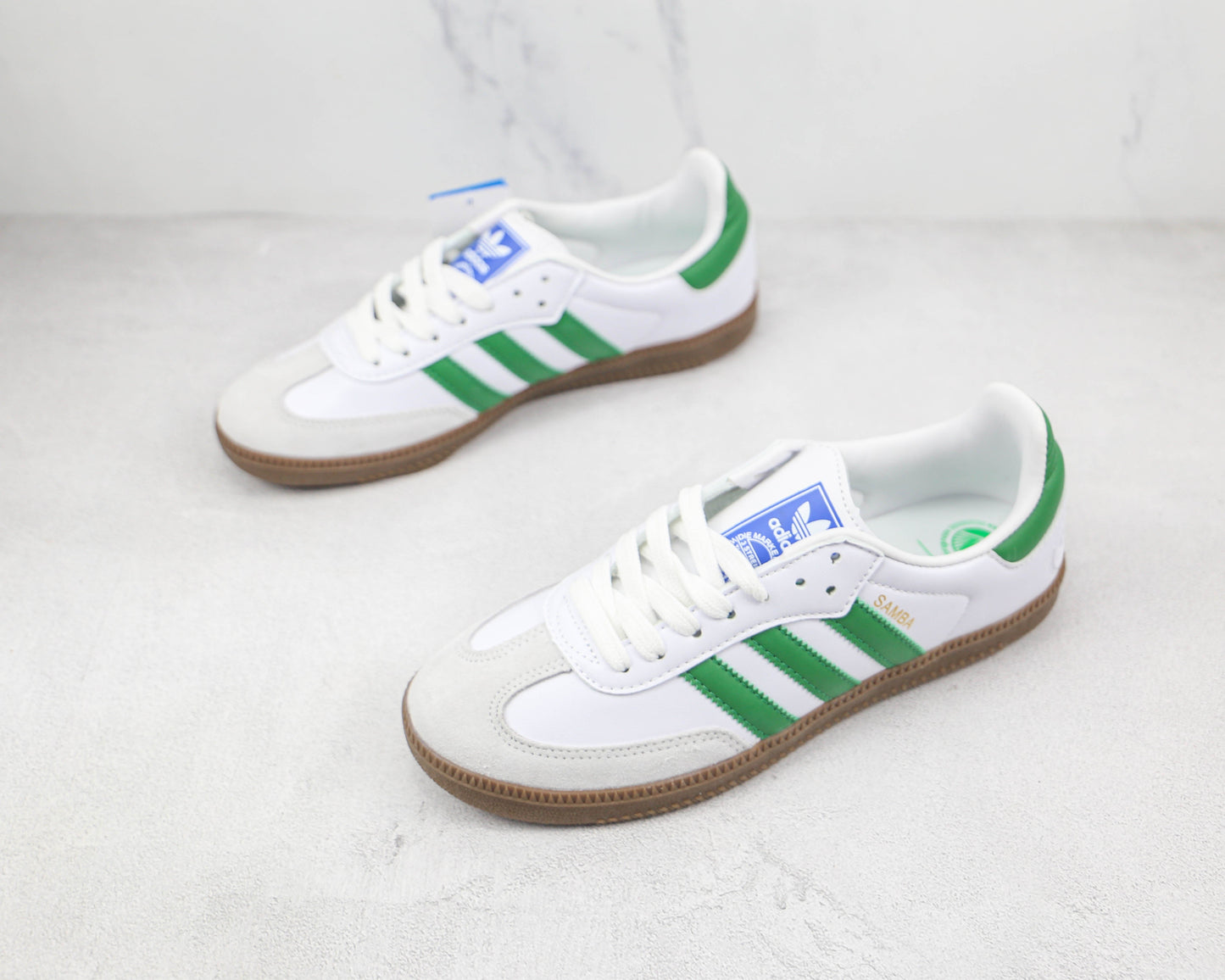 Scarpe Adidas Samba OG Bianco Verde 