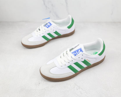 Adidas Samba OG Schuhe weiß grün 