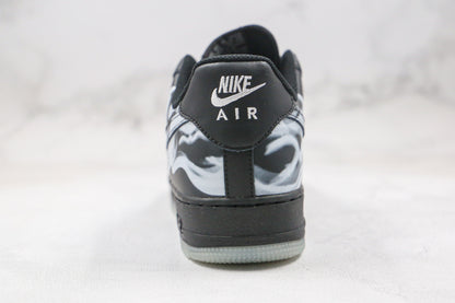 Nike Air Force 1 Schwarzes Skelett