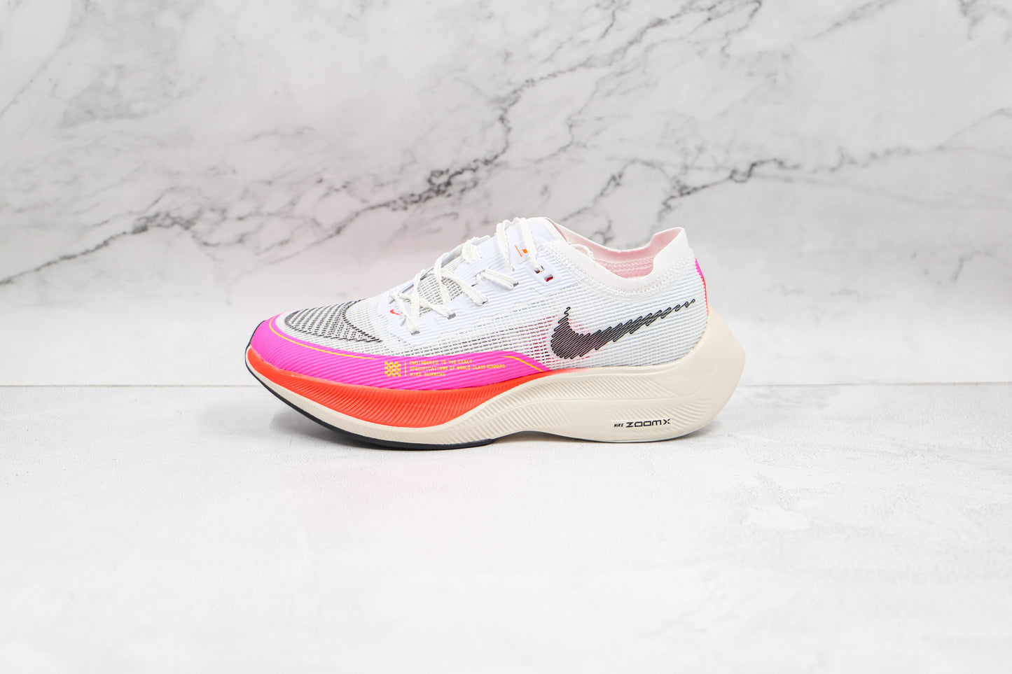 Nike ZoomX Vaporfly Next 2 Weiß Rosa