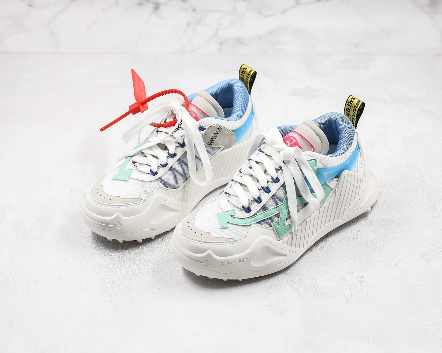 Off-White Odsy-1000 Bianco Azzurro SS20 