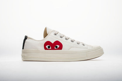 Converse Chuck Taylor All Star 70s Ox Comme des Garçons Play Weiß