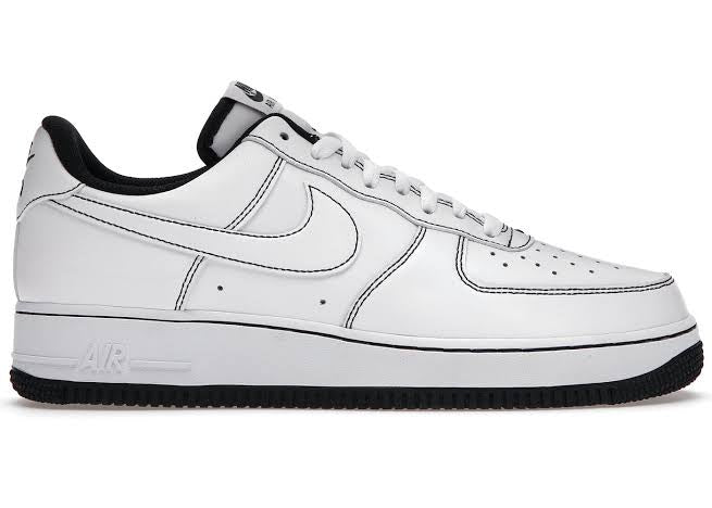 Nike Air Force 1 Low Contrast Stitch Bianco Nero 