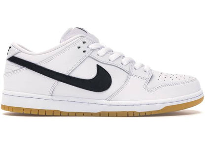 Nike SB Dunk Low Arancione Bianco Etichetta Nera