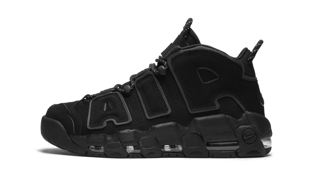 Nike Air More Uptempo Black Reflective