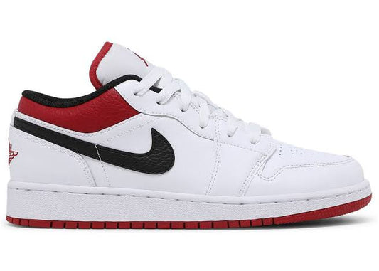 Jordan 1 Low Bianco Rosso Palestra 