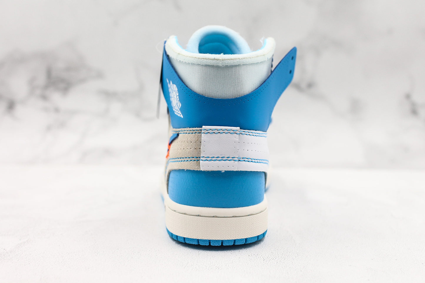 Jordan 1 Retro High Off-White Blu Università 